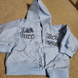 Child's Harley-Davidson Lightweight Hooded Jacket, Size 18 months